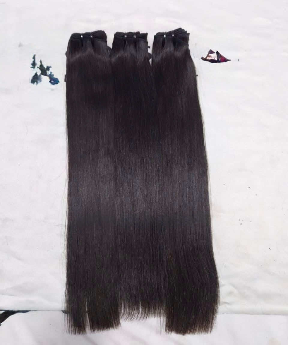 Raw Indian Natural Straight Bundle