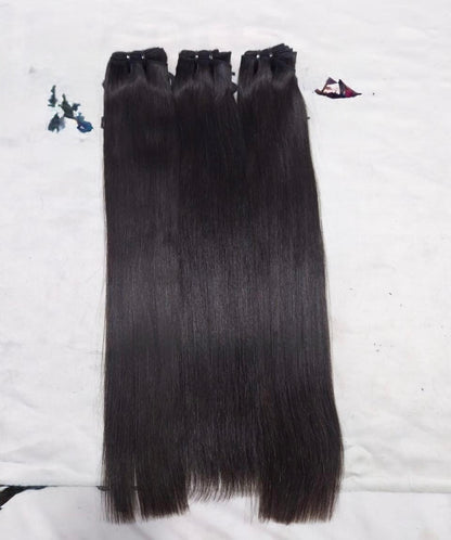 Raw Indian Natural Straight Bundle
