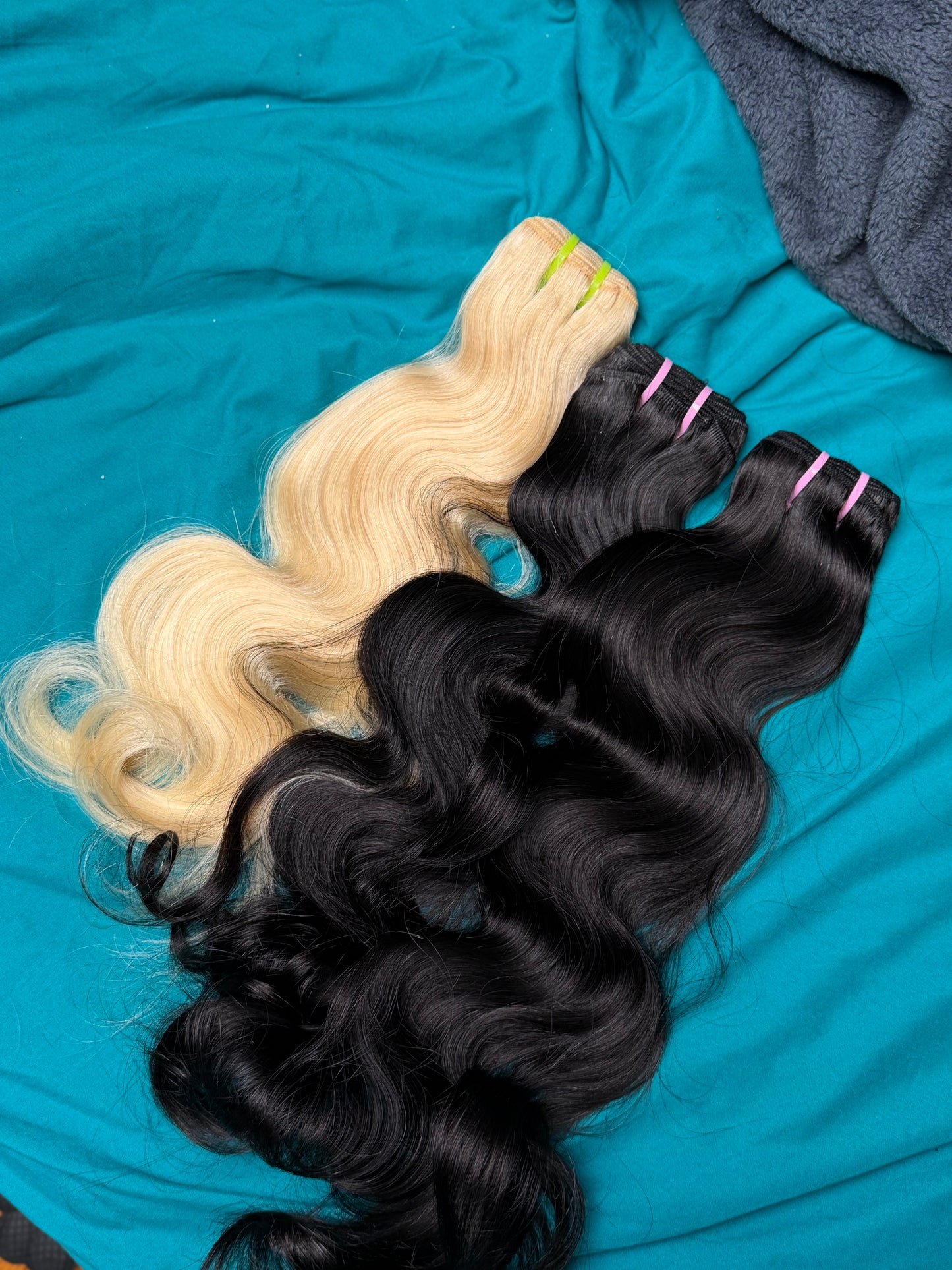 3 #613 Virgin Straight Bundles