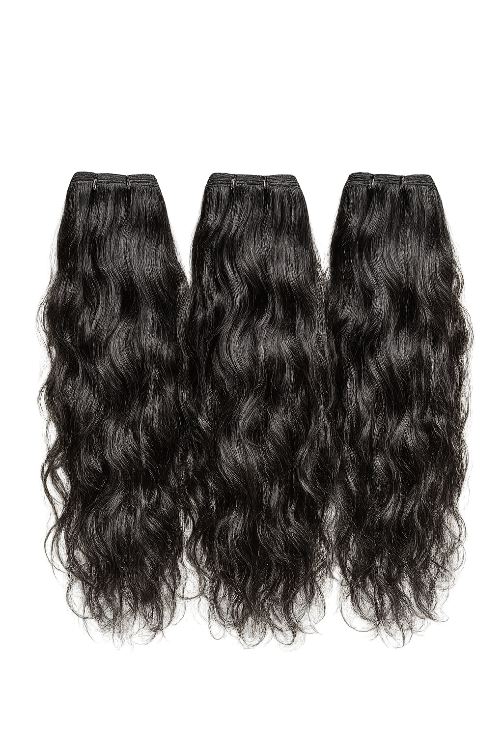3 Bundles Raw Indian Natural Wavy