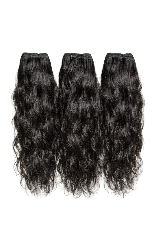 3 Bundles Raw Indian Natural Wavy